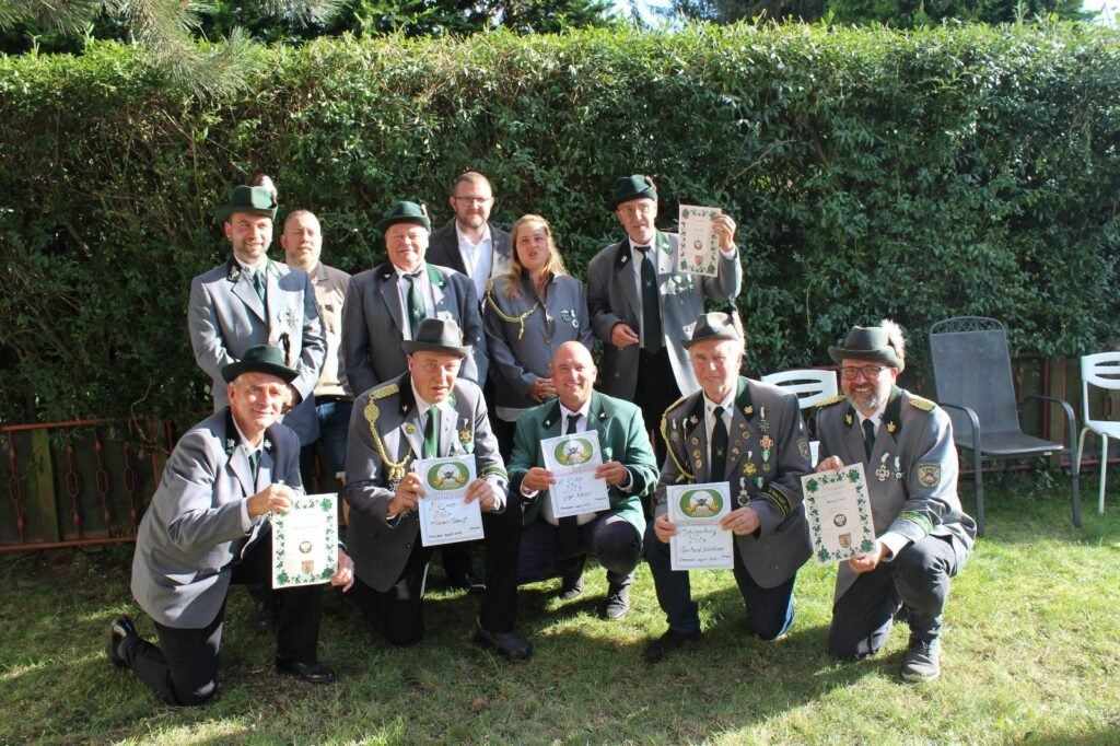 Mitglieder des Schützenverein Frienstedt 2005 e.V. bei einer Veranstaltung